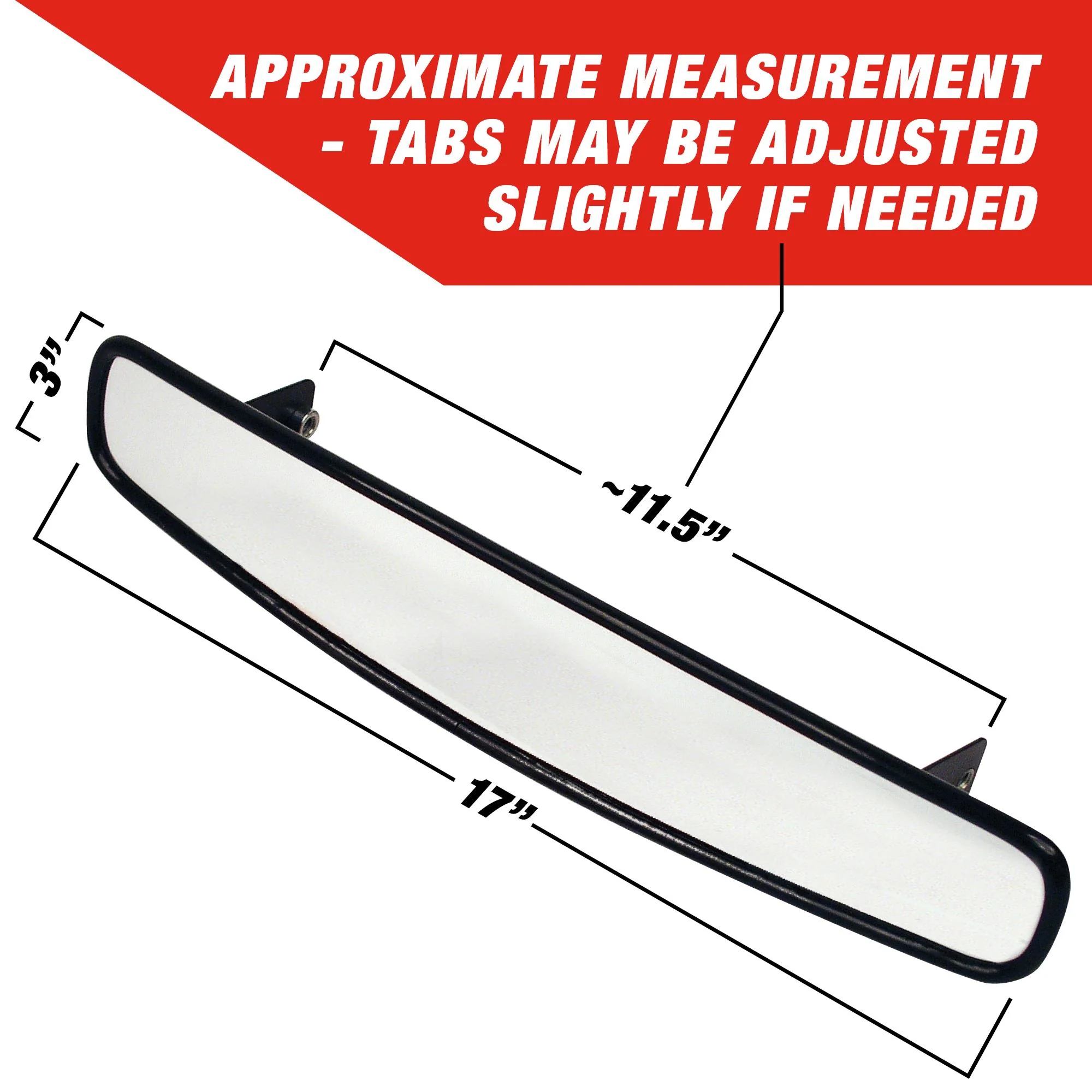 17" Wide Angle Replacement Mirrors - Image 4