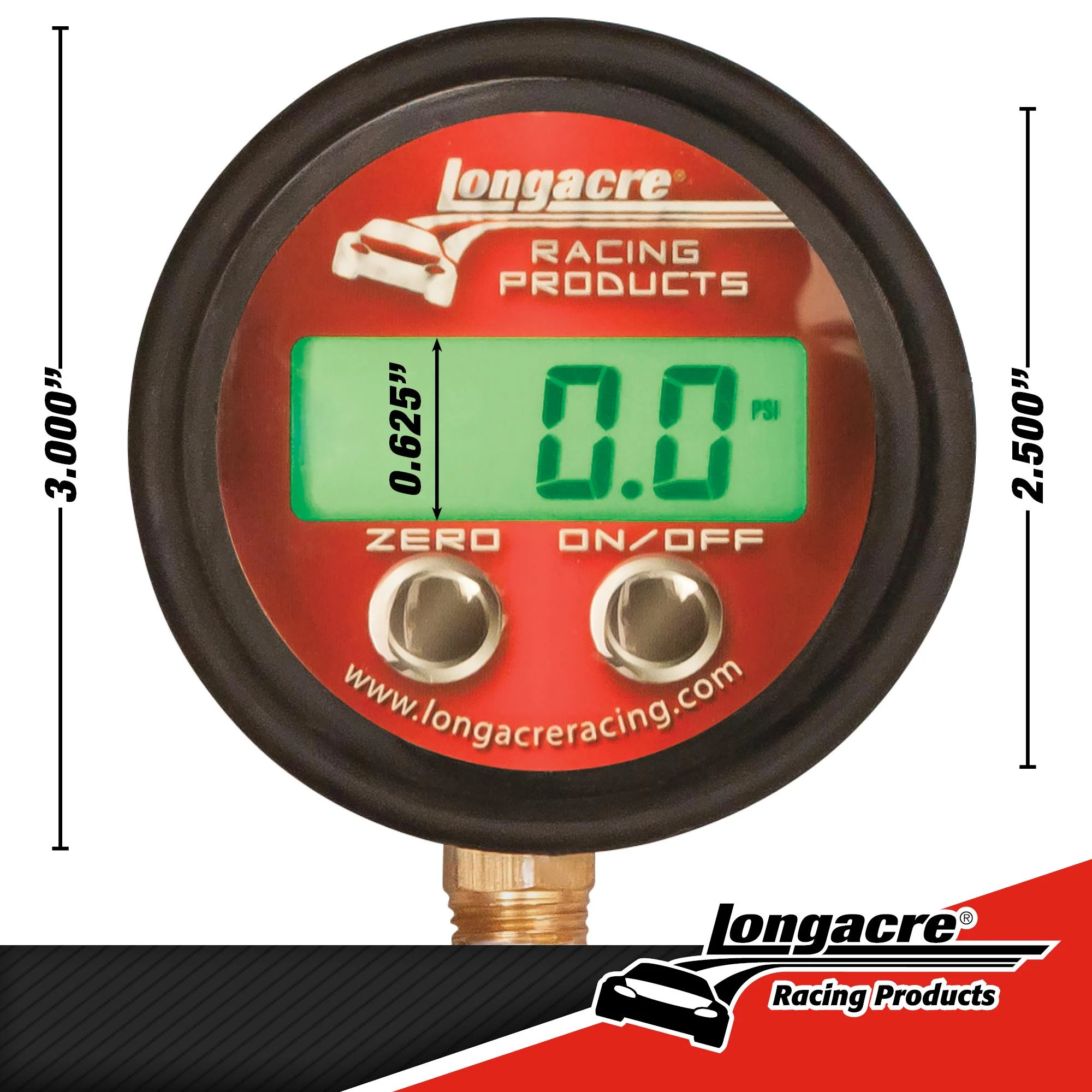 Digital Quick Fill Tire Pressure Gauge 0-125 psi - Image 4