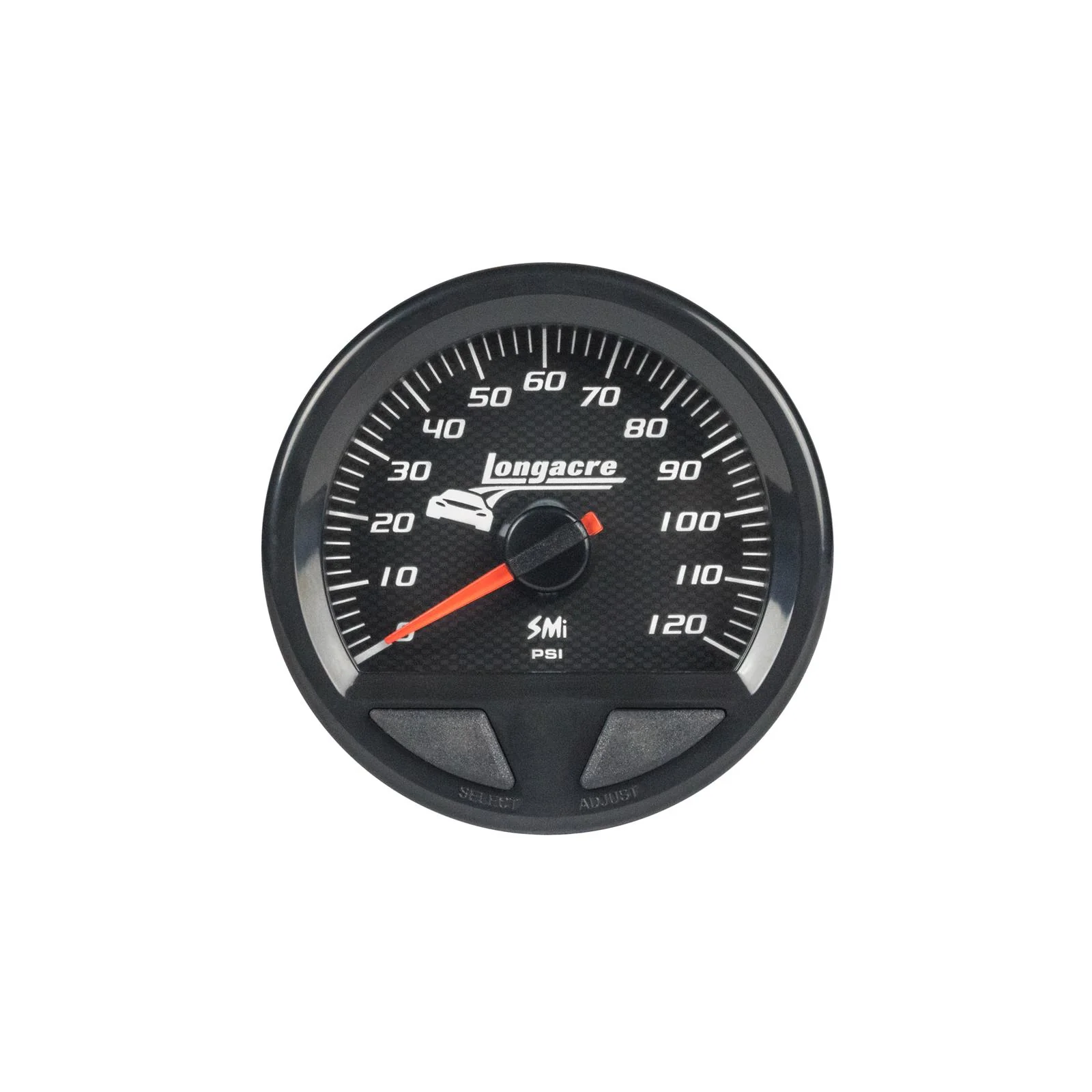 SMi™ Elite Waterproof Gauges, Fuel Pressure 0-120 psi, Sensor Not Included - Image 3